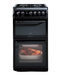 Hotpoint50cm Gas Twin Cavity Cooker