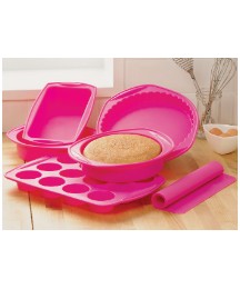 Viners 6pc Silicone Bakeware