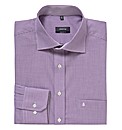 Eterna Tall Mini Gingham Shirt