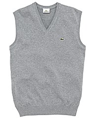 Lacoste Mighty V Neck Sleeveless Vest