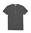 Lacoste Mighty Button Neck T Shirt
