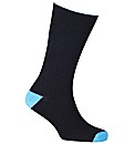 HJ Hall Contrast Toe 3 Pack Socks