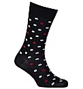 Peter Jones Polka Dot Socks