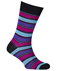 Peter Jones Turnpike Striped Socks