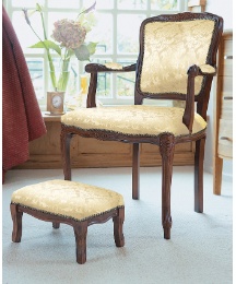Paragina Chair and Footstool