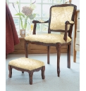 Paragina Chair and Footstool