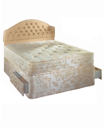 Micracoil Lux Damask Divan 2Dw - Single