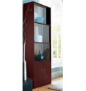 Tall Storage Unit With Glass