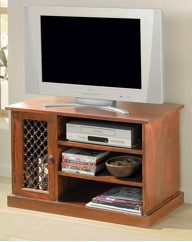 Sheesham Jali TV-VCR Cabinet
