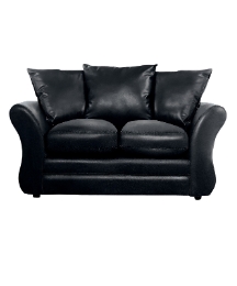 Sarah Faux Leather Two Seater Sofa