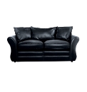 Sarah Faux Leather Three Seater Sofa