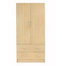 Package Two Door Two Drawer Wardrobe