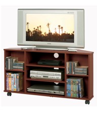 Low Corner TV Video DVD Unit