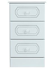 Consort Montana 3 Drawer Narrow Bedside