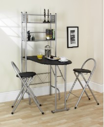 Flip Up Dining / Work Set + Shelves