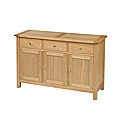Ashgrove Solid Ash 3 Door Sideboard