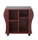 Genova Revolving Media Book Storage Unit