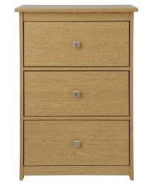Fuse Three Drawer Media Chest
