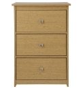 Fuse Three Drawer Media Chest