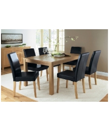 Oakridge Large Rect Table and 6 Chairs