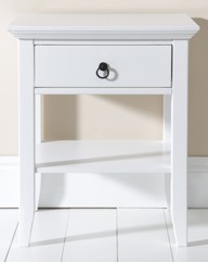 Paris One Drawer Bedside Cabinet