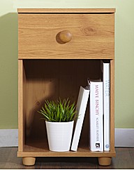 Aspen One Drawer Bedside Table