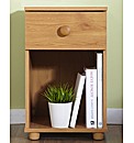 Aspen One Drawer Bedside Table