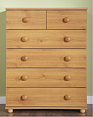 Aspen Six Drawer Chest