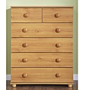 Aspen Six Drawer Chest