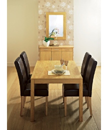 Rectangular Table & 4 Chairs