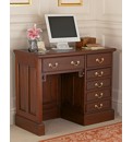 Mahogany Compact Computer Desk