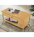 Queen Anne Storage Coffee Table