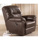 Bonded Leather Faced Recliner Chair