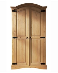 Monterrey Curved Top 2 Door Wardrobe