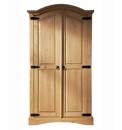Monterrey Curved Top 2 Door Wardrobe