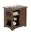 Mahogany Versatile Storage Table