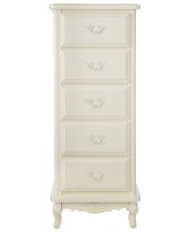 Provencale Narrow 5 Drawer Chest