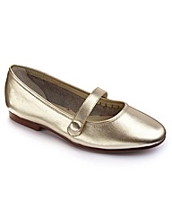 The Shoe Tailor Bar Ballerinas EEE Fit