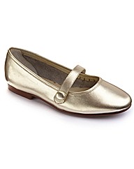 The Shoe Tailor Bar Ballerinas EEE Fit