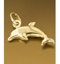 9ct Gold Dolphin Charm