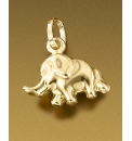 9ct Gold Elephant Charm