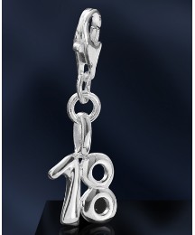 Sterling Silver Birthday Charm