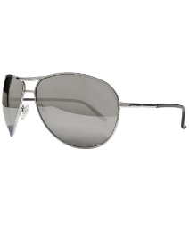 Jacamo Wrap Aviator Silver Sunglasses