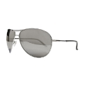 Jacamo Wrap Aviator Silver Sunglasses