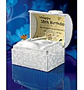 18th Glass Key Musical Box