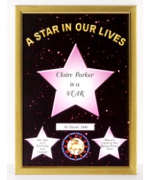 Personalised Star In Our Lives Frame