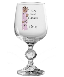 Personalised Special Person Wine Glass
