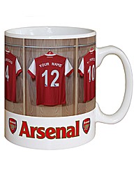 Personalised Football Dressing Room Mug