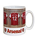Personalised Football Dressing Room Mug