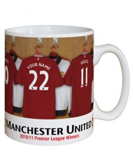 Personalised Football Dressing Room Mug